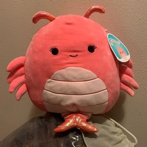 Simone Squishmallow shrimp 11”